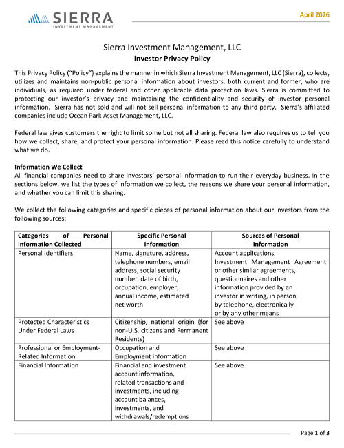 Investor Privacy Notice Thumbnail