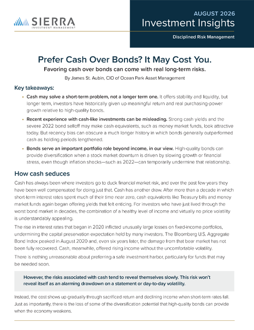 SIM Prefer Cash Over Bonds. It May Cost You. Thumbnail